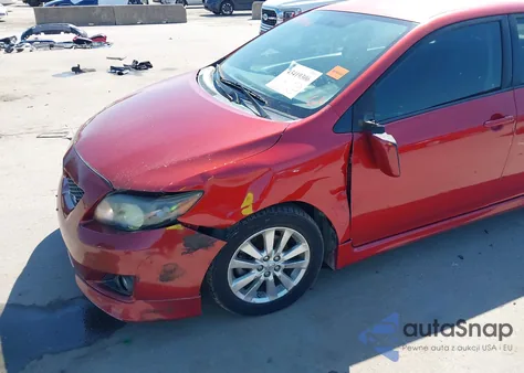 2010 Toyota Corolla S z USA, uszkodzony, nr VIN 1NXBU4EE0AZ276581